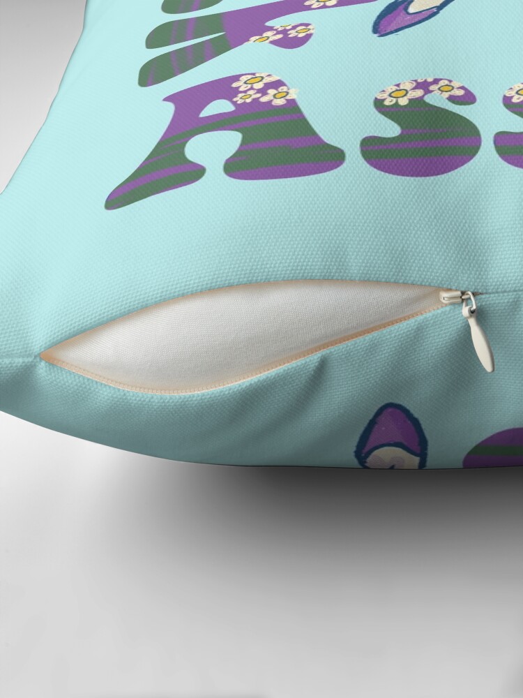 KICK ASS Throw Pillow - Image 3