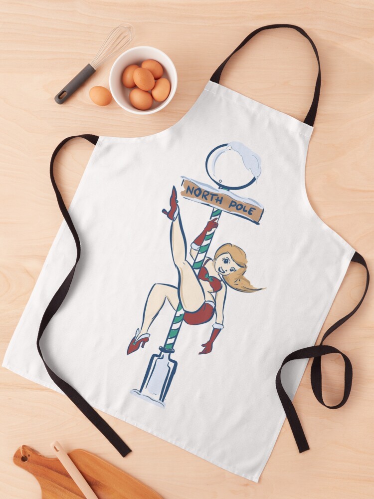 NORTH POLE DANCING Apron - Image 4