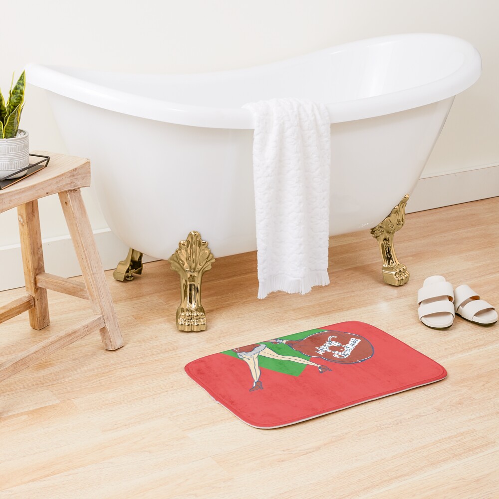 SANTA BABY STILETTO Bath Mat - Image 3