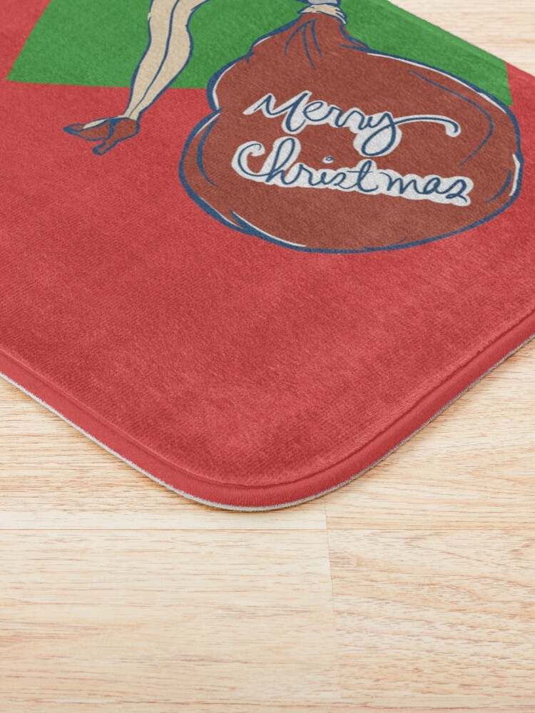 SANTA BABY STILETTO Bath Mat - Image 2