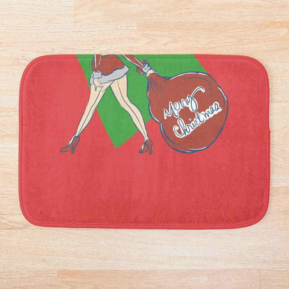 SANTA BABY STILETTO Bath Mat - Image 4