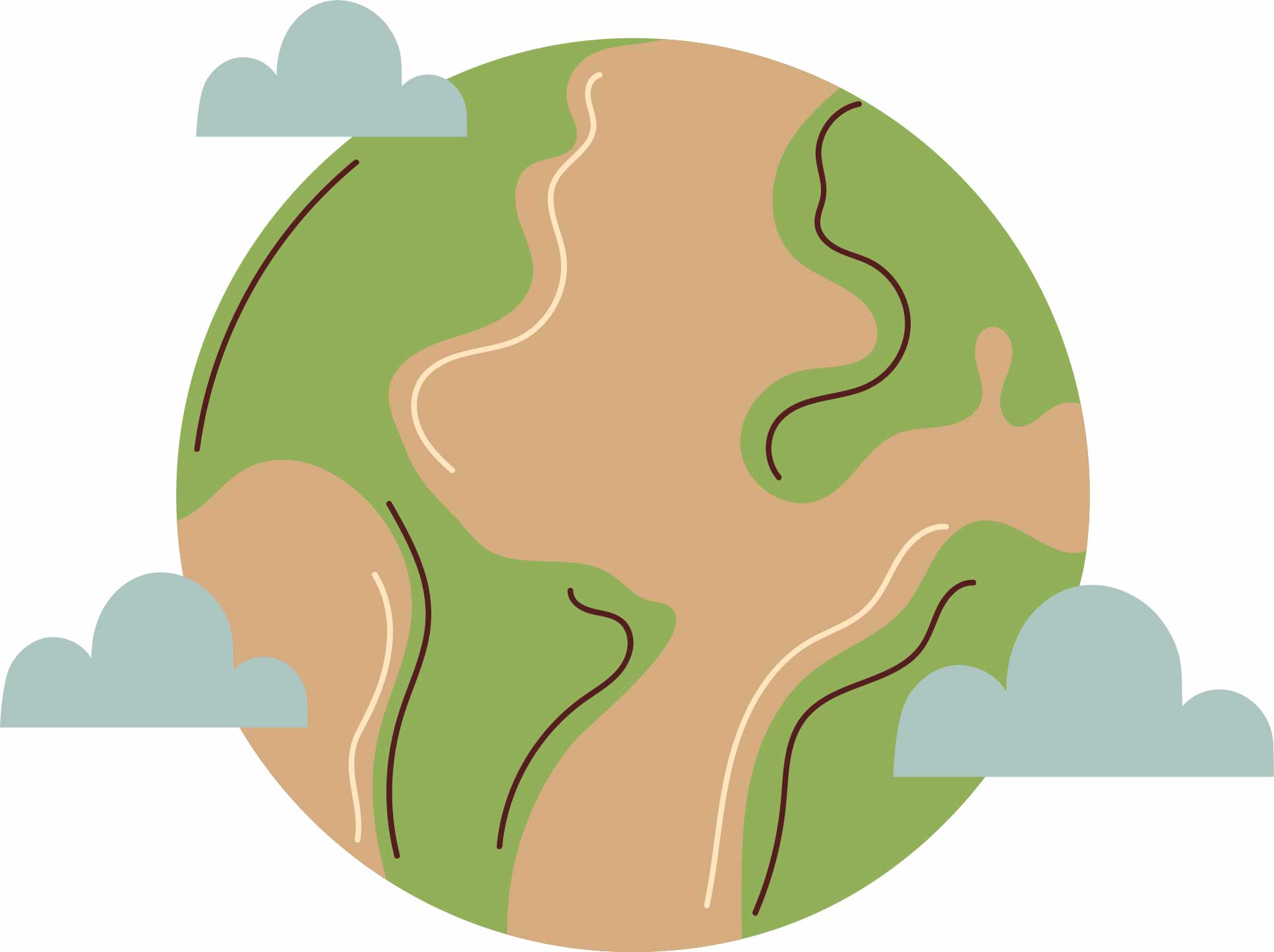 Kat's Globe Illustration